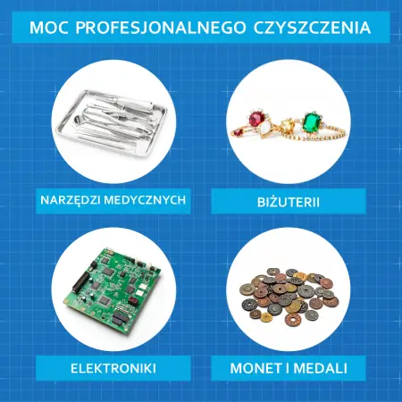 Zastosowania myjki ultradźwiękowej EMAG