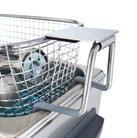 Koszyk do myjki ultradźwiękowej z uchwytami do suszenia