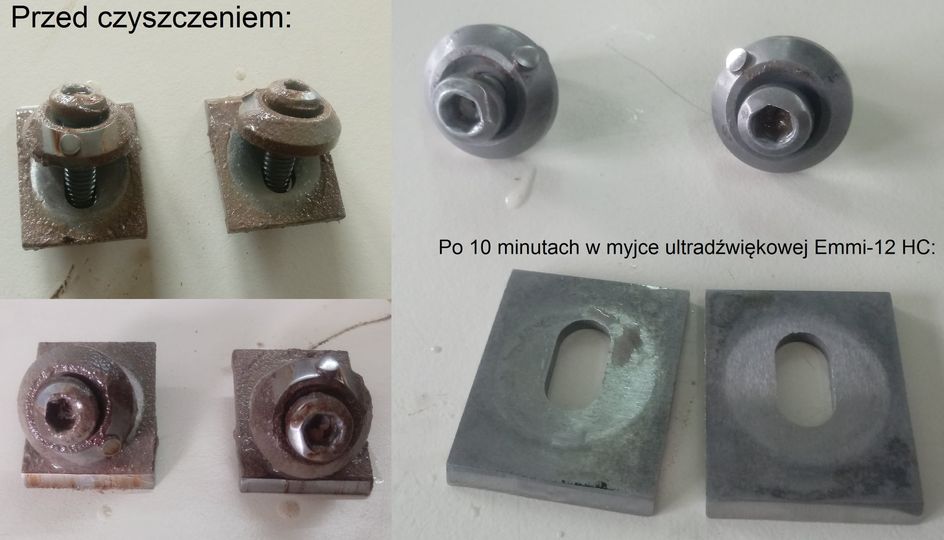 Czyszczenie noży korowarki