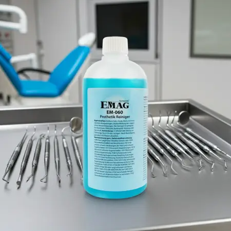 Płyn doczyszczenia narzędzi stomatologicznych w myjce ultradźwiękowej
