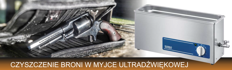 Czyszczenie broni myjką ultradźwiękową