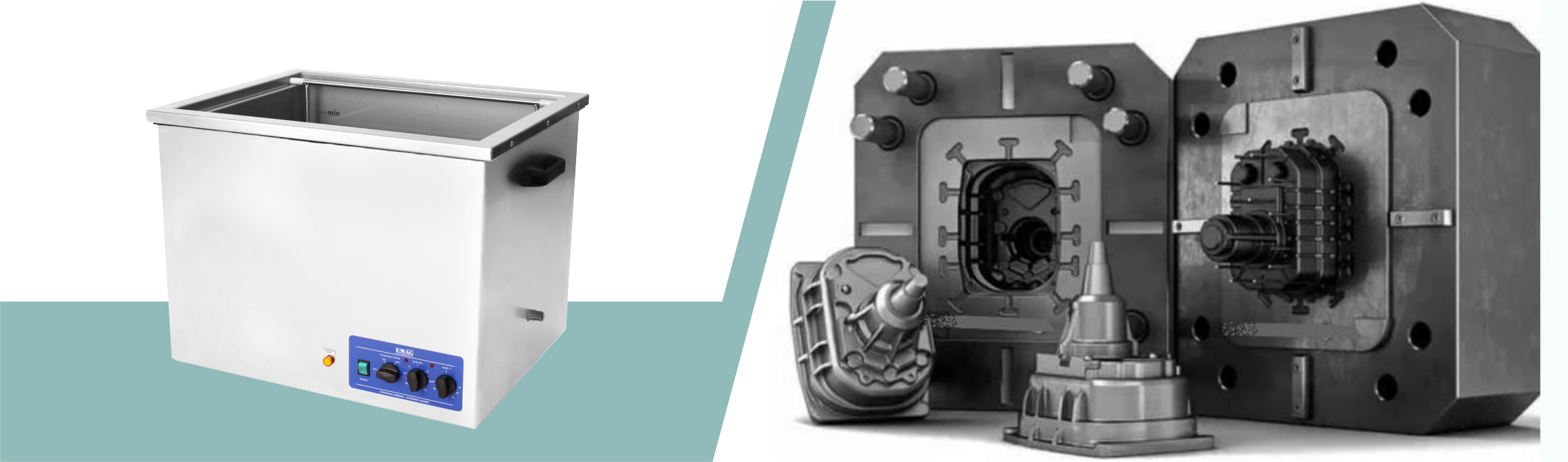 ultradzwiekowe czyszczenie matryc i form odlewniczych