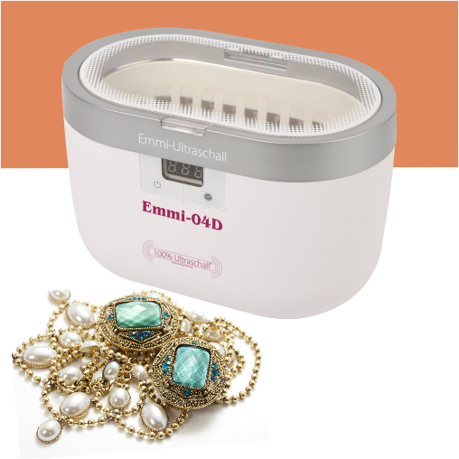 Czyszczenie myjką ultradźwiękową biżuterii, dla jubilera