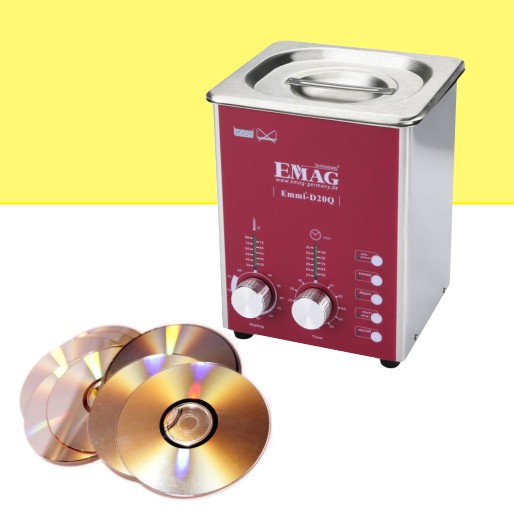 ultradźwiękowe czyszczenie płyt cd dvd blueray