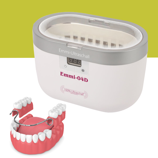 Czyszczenie protez w myjce ultradźwiękowej