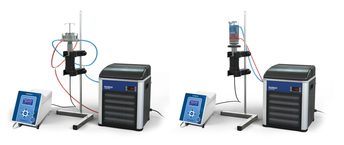 Przykład instalacji chłodziarki laboratoryjnej Labocool LC 200