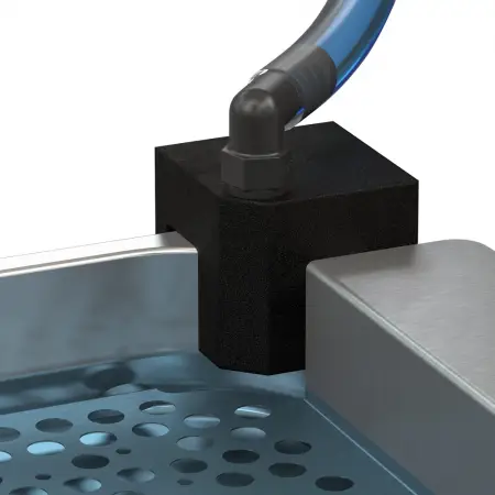 Kontrola temperatury w myjce ultradźwiękowej