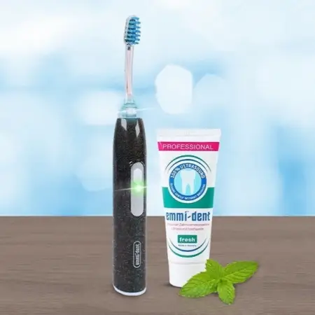 Szczoteczka ultradźwiękowa Emmi-dent Metallic Black Diamond Edition