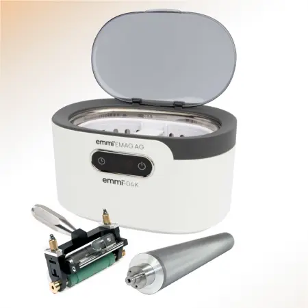 Myjka ultradźwiękowa do dysz drukarek dla drukarni zestaw