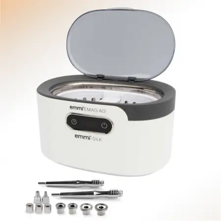 Zestaw myjka ultradźwiękowa kosmetyczna do frezów mikrodermabrazja