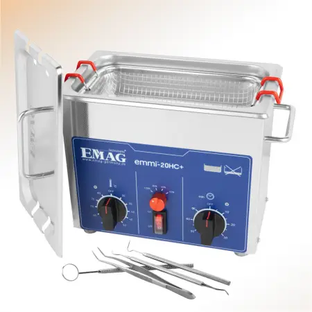 Zestaw myjka ultradźwiękowa do stomatologii mała